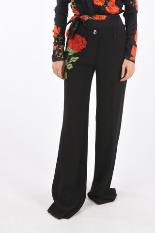 COUTURE embroidered DENEA WATSON palazzo  pants