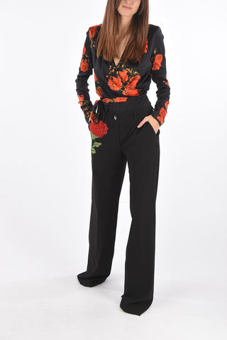 COUTURE embroidered DENEA WATSON palazzo  pants