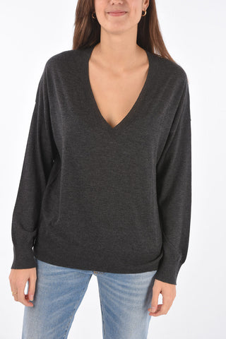 V Neck Cashmere Sweater