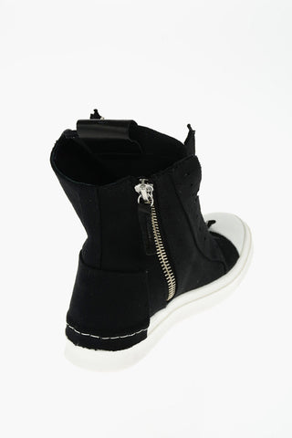 double zip Skin high top sneakers