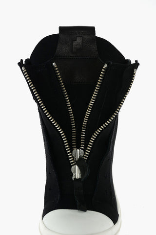 double zip Skin high top sneakers