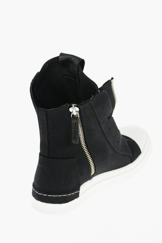double zip Skin high top sneakers