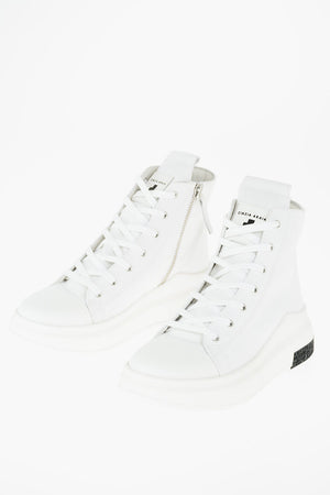 4,5cm zide zip Araia 74 high top sneakers with platform