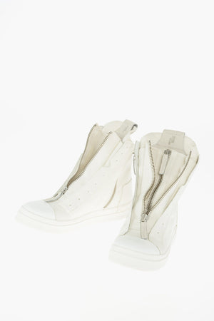 sneakers alte SKIN in tessuto con zip