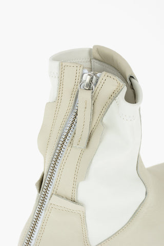 Stivaletti SUKIE in pelle con platform 7cm