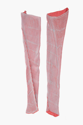 MM6 cotton blend leg warmers