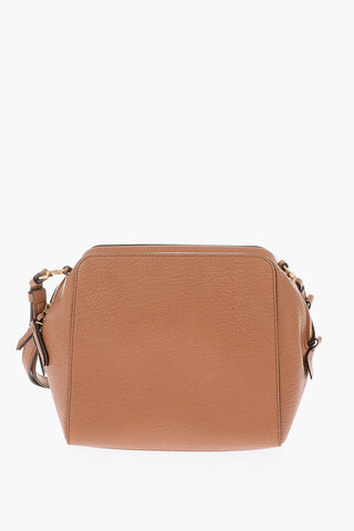 MM11 textured leather crossbody bag