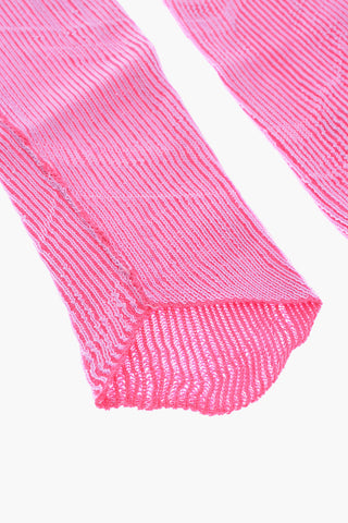 MM6 cotton blend leg warmers 