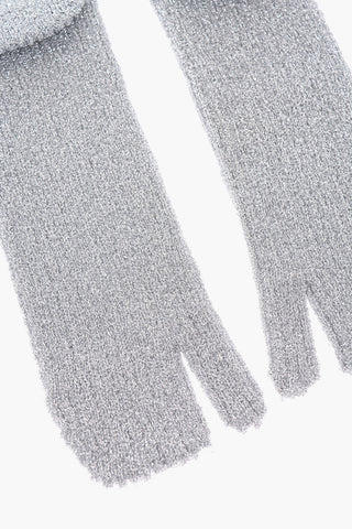 MM6 lurex TABI socks