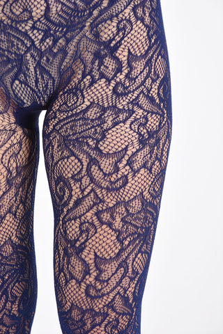 FOGAL Stretch fishnet Hose