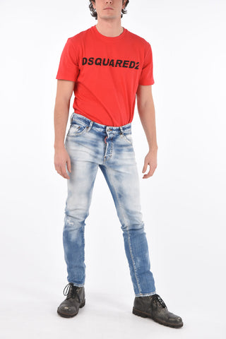 Verwaschene Jeans REGULAR FIT mit hellem Wash