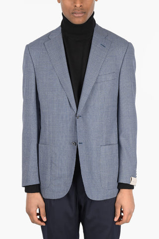 Jacquard ACADEMY SOFT Blazer with Patch Pocktes