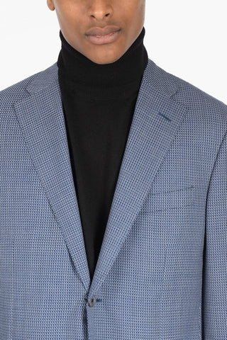 Jacquard ACADEMY SOFT Blazer with Patch Pocktes