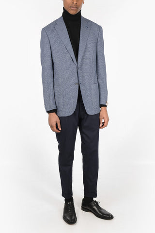 Jacquard ACADEMY SOFT Blazer with Patch Pocktes