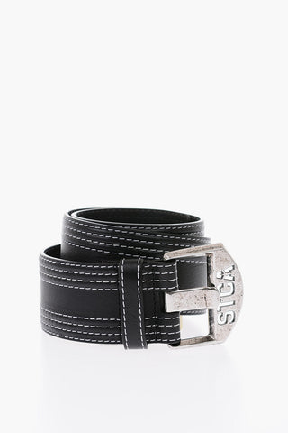 cintura in pelle 55mm