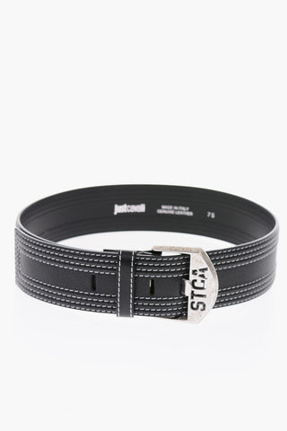 cintura in pelle 55mm
