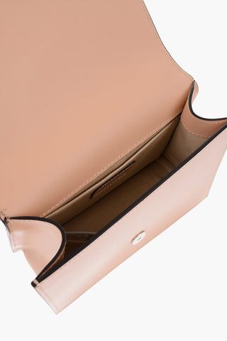 Leather Satchel Bag with Double Shoulder Strap