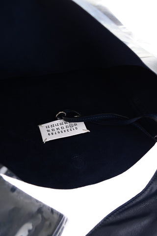 MM11 shopper bag with leather inner