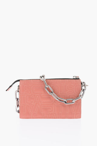 borsa a spalla in Pelle Logata