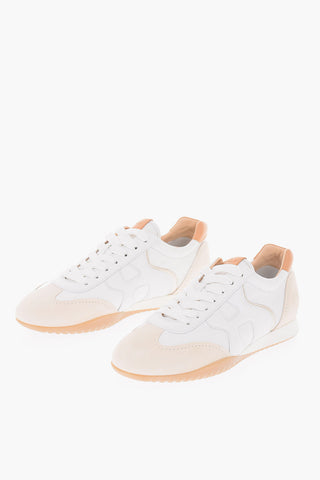 Sneakers Allacciate OLYMPIA in Pelle e Suede