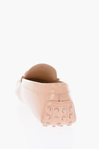 Front Decoration Patent Leather Loafers