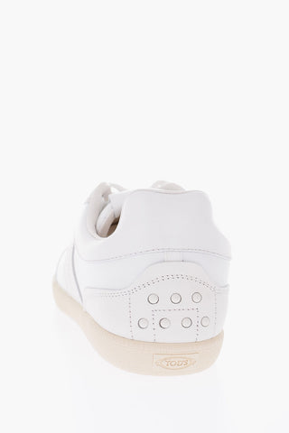 Sneakers Allacciate in Pelle