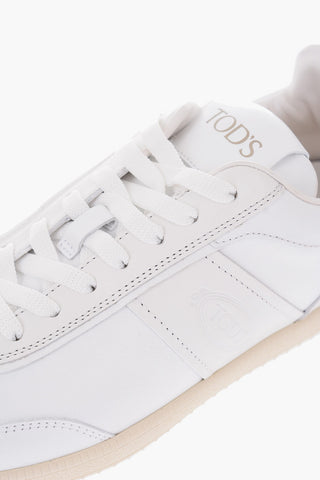 Sneakers Allacciate in Pelle