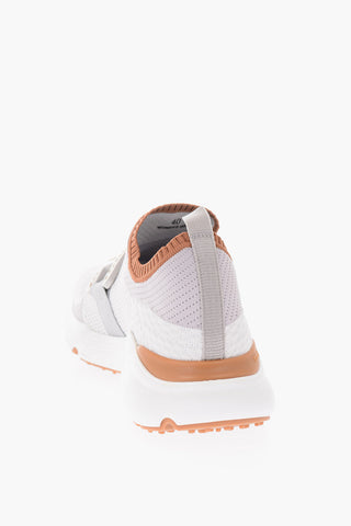 Leather Detail Sock Sneakers