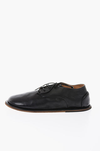 Lace Up Horse Leather Derby Shoes