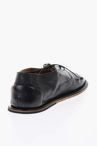 Lace Up Horse Leather Derby Shoes