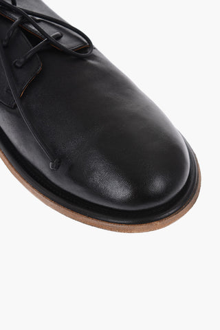 Lace Up Horse Leather Derby Shoes