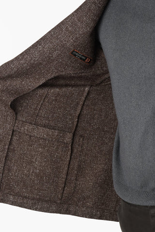 ID Unlined Wool Blend Blazer with Patch Pockets