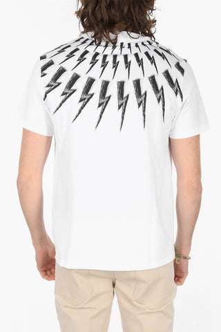 T-Shirt FAIR ISLE THUNDERBOLT in Cotone