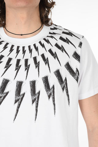 T-Shirt FAIR ISLE THUNDERBOLT in Cotone