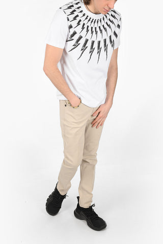 T-Shirt FAIR ISLE THUNDERBOLT in Cotone