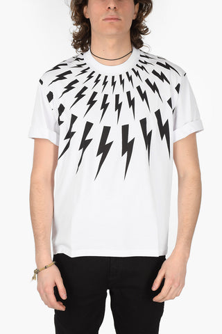 T-Shirt FAIR ISLE THUNDERBOLT in Cotone