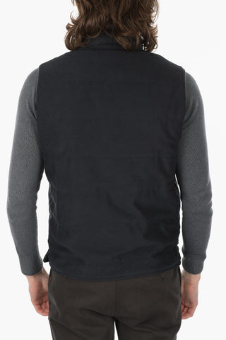 ID Reversible Houndsthooth IDENTITY Vest Jacket