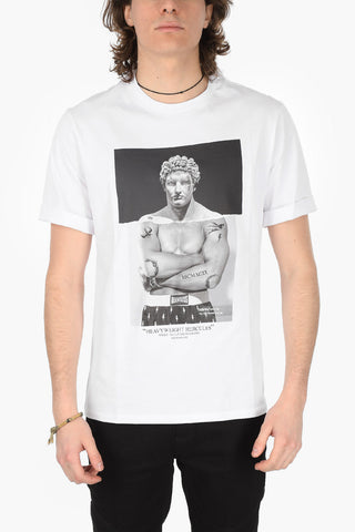Crew Neck HERCULES Cotton T-Shirt
