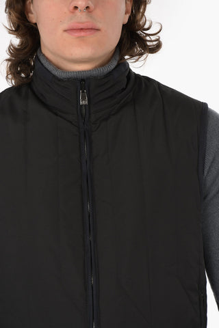 ID Reversible Houndsthooth IDENTITY Vest Jacket