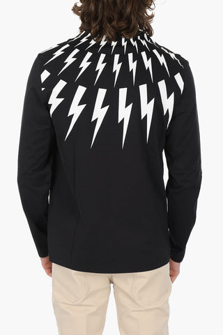 T-Shirt Girocollo FAIR ISLE THUNDERBOLT in Cotone