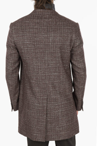 Cappotto Semifoderato in Lana e Seta