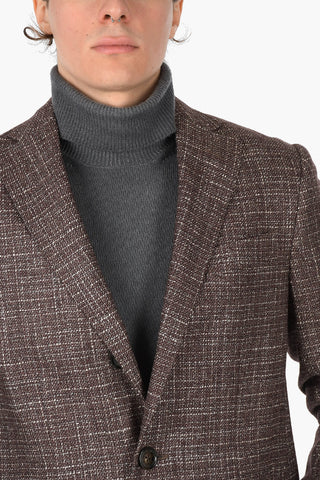 Cappotto Semifoderato in Lana e Seta