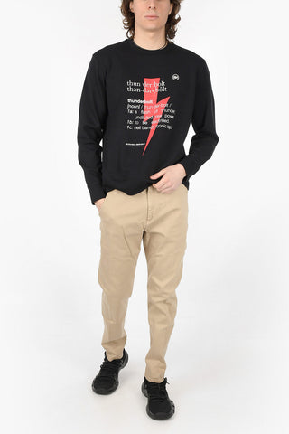 cotton THUNDERBOLT DEFINITION crew-neck Sweatshirt
