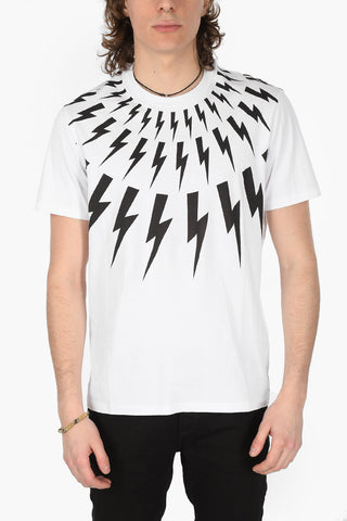 Cotton FAIR ISLE THUNDERBOLT T-Shirt