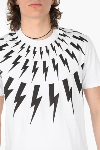 Cotton FAIR ISLE THUNDERBOLT T-Shirt