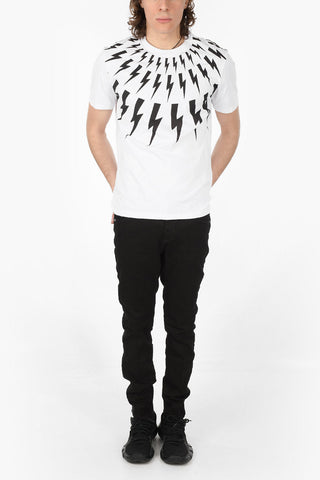 Cotton FAIR ISLE THUNDERBOLT T-Shirt