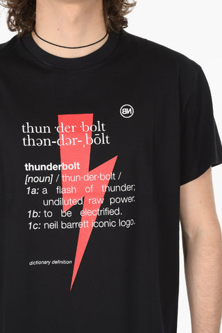 Cotton THUNDERBOLT DEFINITION T-Shirt