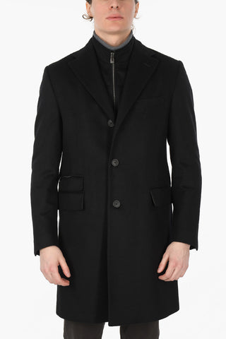 ID Cappotto Monopetto IDENTITY in Lana Vergine