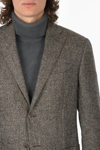 Blazer Pin Check LEADER SOFT Sfoderato