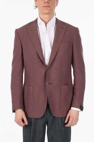 Blazer Hopsack LEADER SOFT con Tasche a Toppa